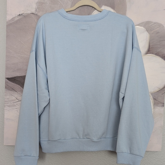 American Eagle Outfitters Soft Brushed Fleece Sweatshirt Size Large Nwt ❤️ - Picture 4 of 7